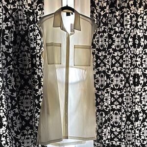 GAP Cream Midi Dress